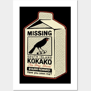 Missing: South Island Kōkako Posters and Art